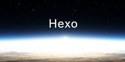 HEXO默认首页